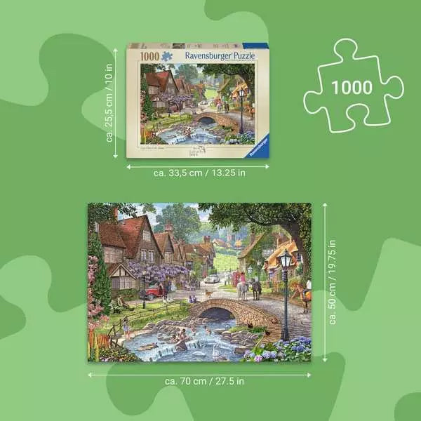 Leisure Days No 13 - Lazy Days by the Stream - 1000 PIECE