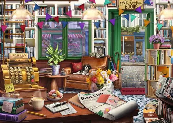 Book Lover's Shop - 1000 PIECE