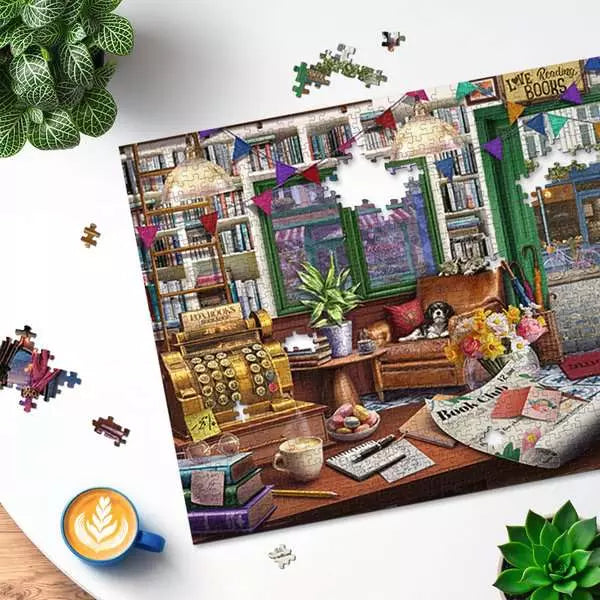 Book Lover's Shop - 1000 PIECE
