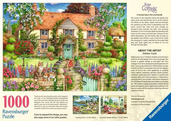 Rose Cottage - 1000 PIECE