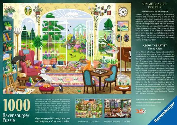 Summer Garden Parlour - 1000 PIECE