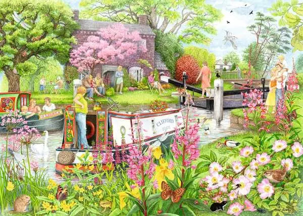 Cosy Cafe No 4 - River Cafe - 1000 PIECE