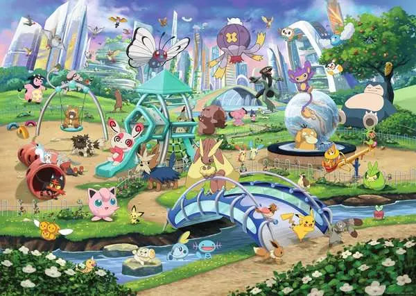 Pokemon - Eevee and Park - 1000 PIECE