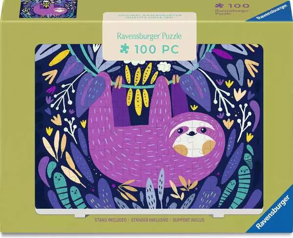 Purple Sloth Smile
