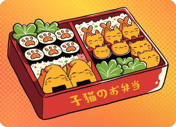 Kawaii Cats Bento