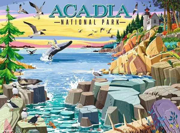Greg Paprocki - Acadia National Park - 500 PIECE