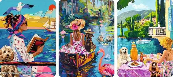 Have Dog, Will Travel Puzzle - 3 in a Box!