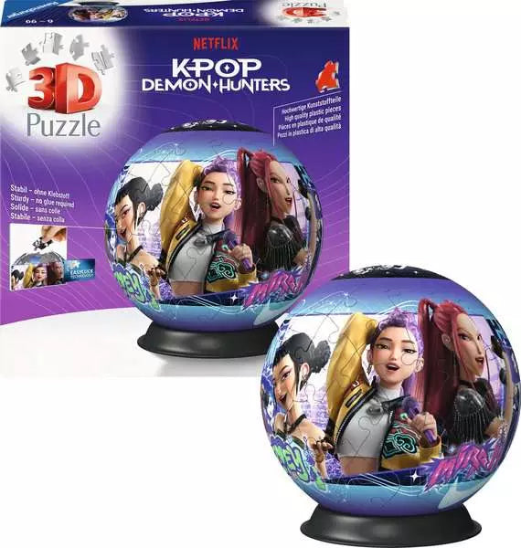 K-Pop Demon Hunters - Puzzle-Ball - 72 PIECE