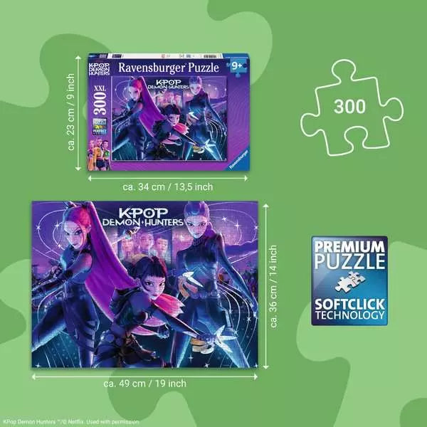 KPop Demon Hunters - Rumi, Mira & Zoey - 300 PIECE