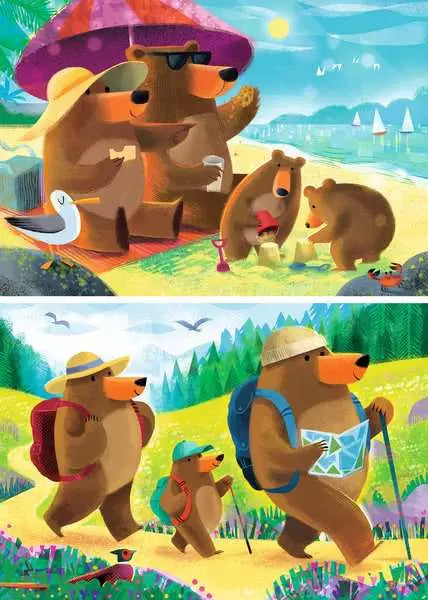 Bear Family Vacations - 2 in a Box!
