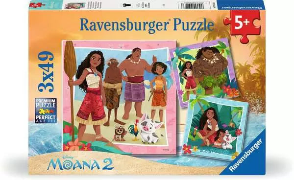 Moana 2 Off To New Adventures - 3 in a Box!