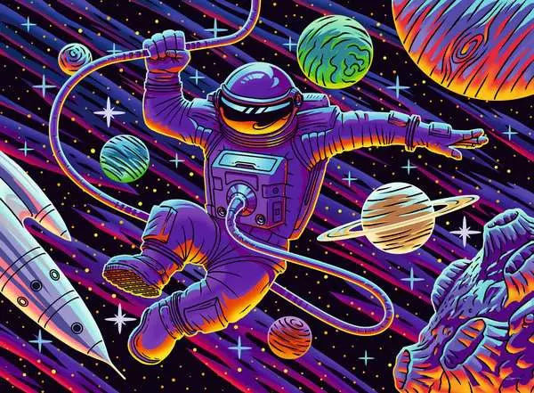 Outer Space Adventure - 200 PIECE