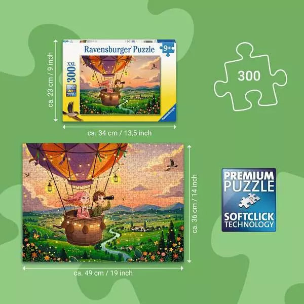 Cozy Sunset Sky Ride - 300 PIECE
