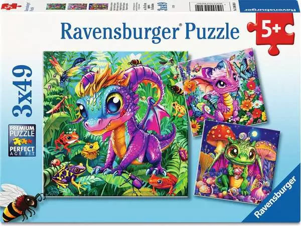 Baby Garden Dragons - 3 in a Box!