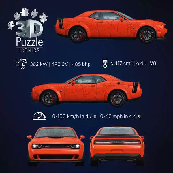 Iconics: Dodge Challenger R/T Scat Pack Widebody