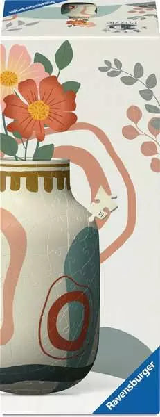 3D Puzzle - Vase Organic Beige - 162 pieces