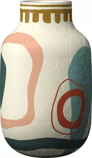 3D Puzzle - Vase Organic Beige - 162 pieces