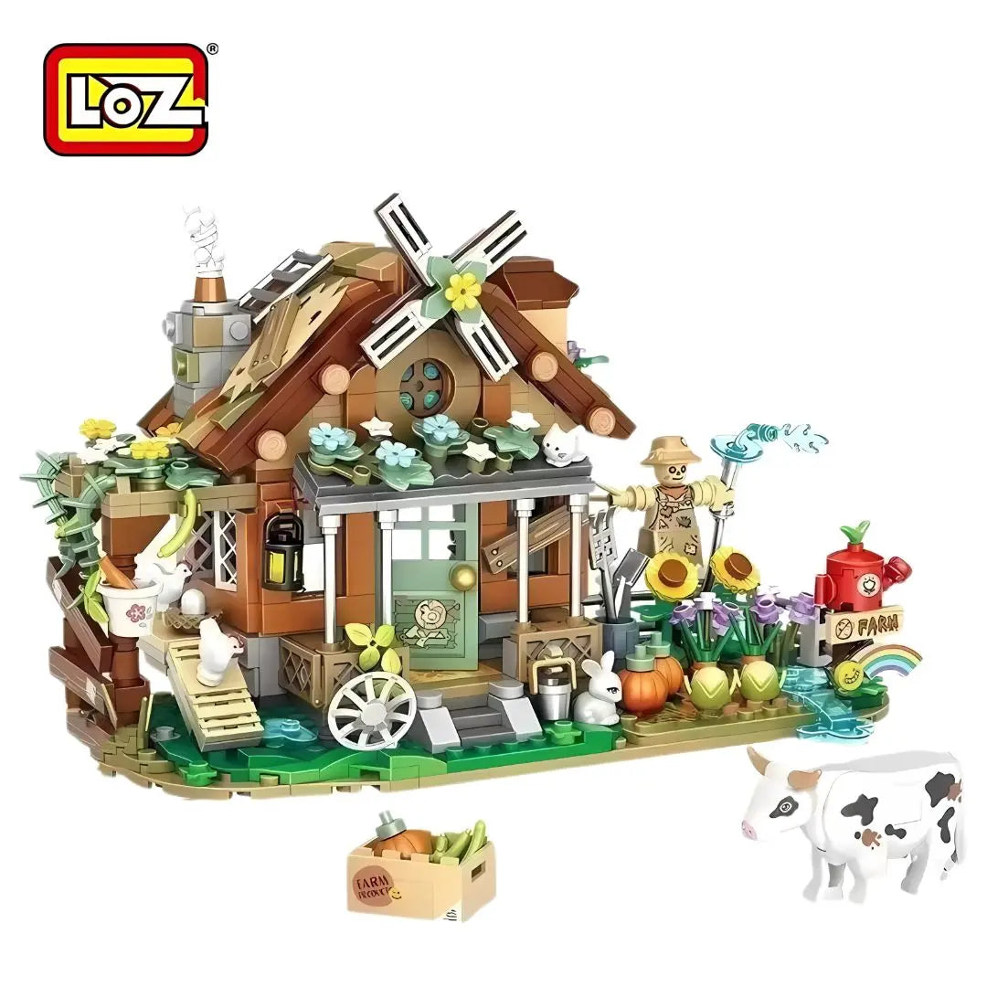 Farmhouse Building Brick Set