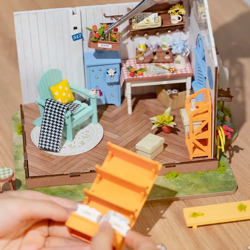 Dreamy Garden House - DIY Miniature House Kit