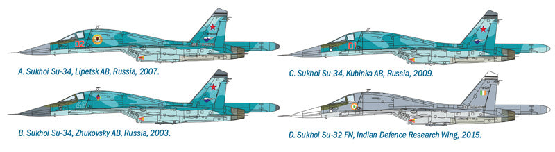 1 : 72 SUKHOI SU-34/SU-32 FN "Fullback"