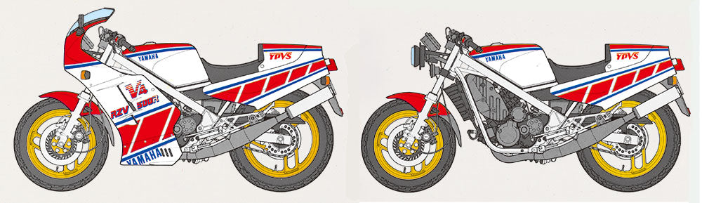 1/12 SCALE YAMAHA RZV500R