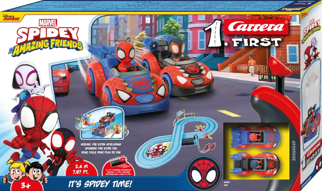 Carrera FIRST Spidey - It's Spidey Time!s 1:50 scale