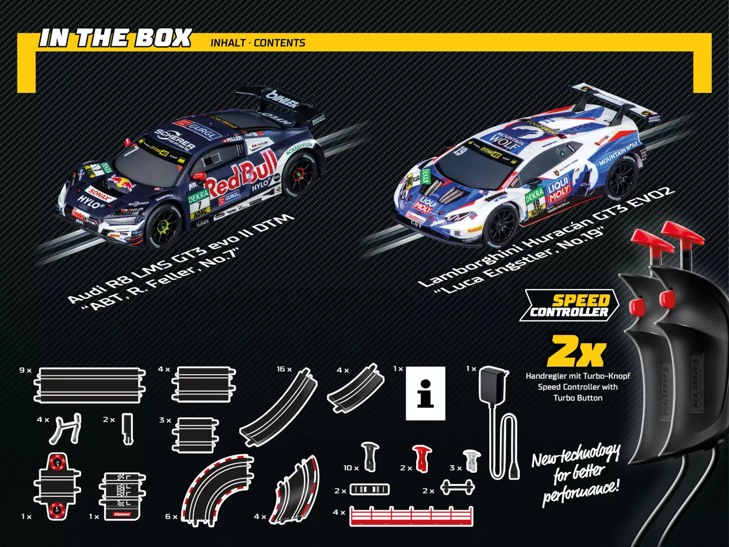 DTM Speed Giants Slot Car Set