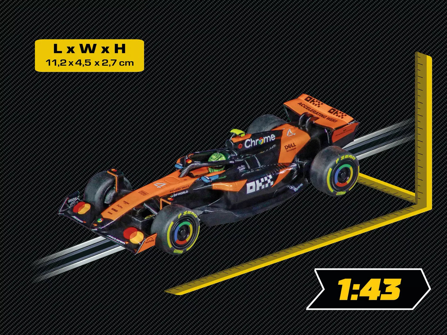 1:43 McLaren MCL39 "L. Norris, No.4"
