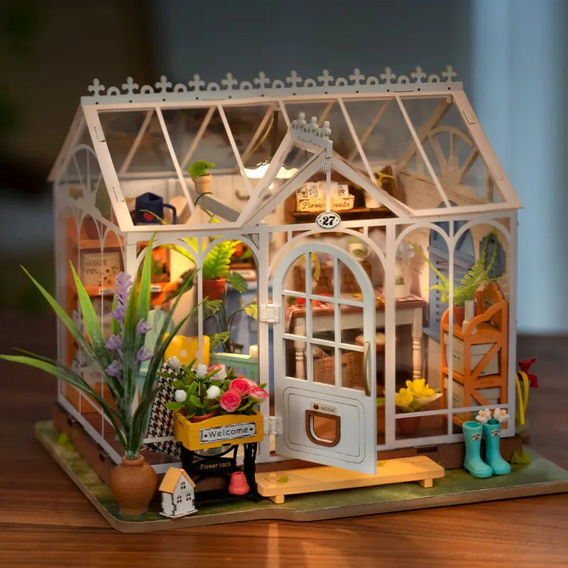 Dreamy Garden House - DIY Miniature House Kit