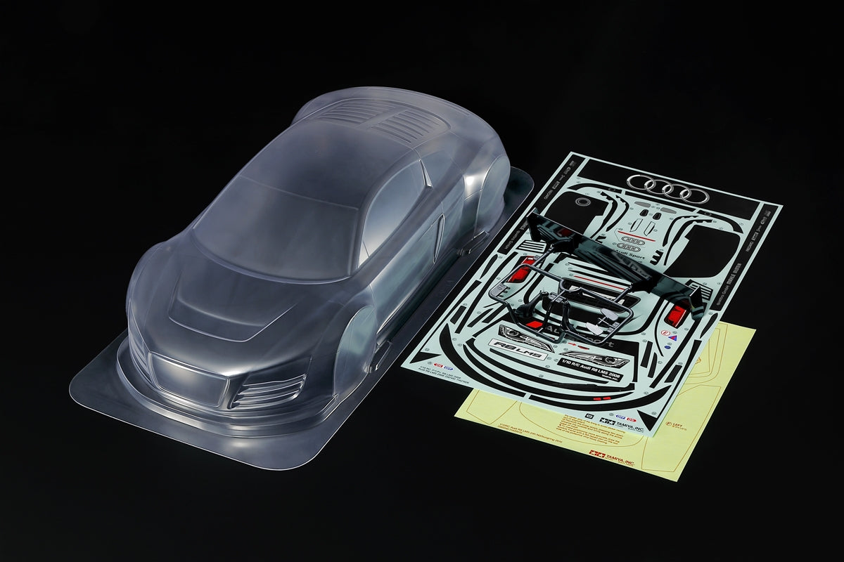 1/10 2008 Audi R8 LMS Touring Car Body Set (Clear)