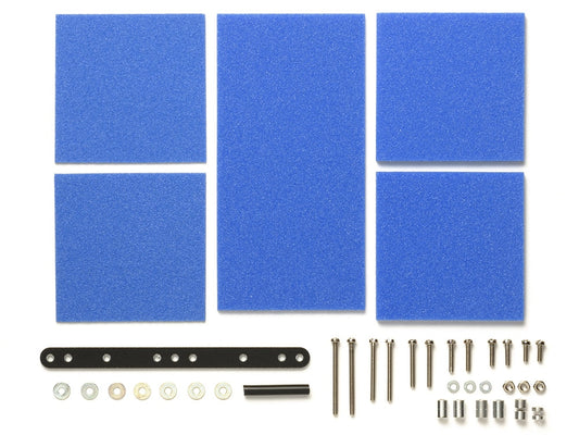 BRAKE SPONGE SET (MILD, 1/2/3mm BLUE)