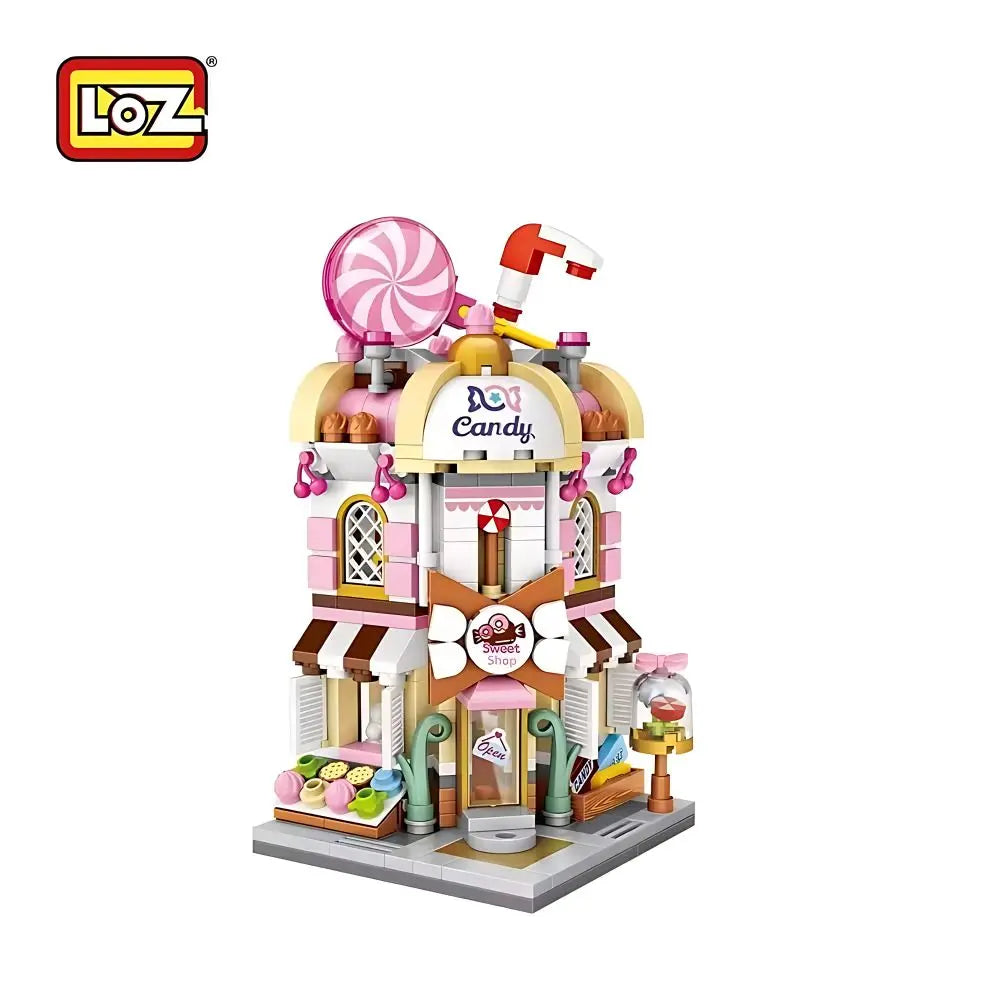 Candy Shop Building Bricks Set