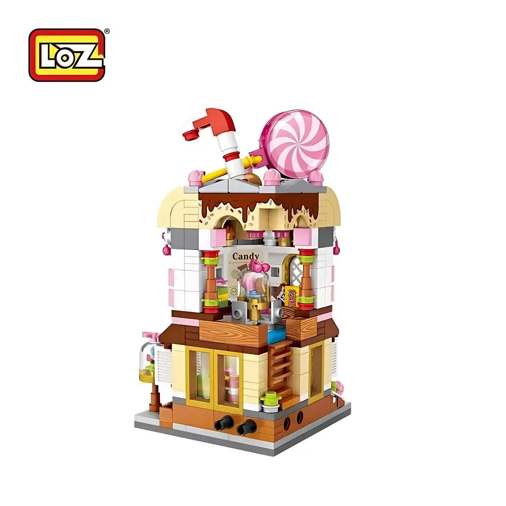 Candy Shop Building Bricks Set