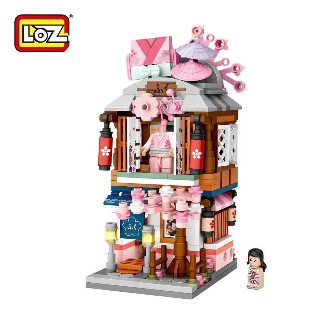 Kimono Shop - Japanese Commercial Street Scene
