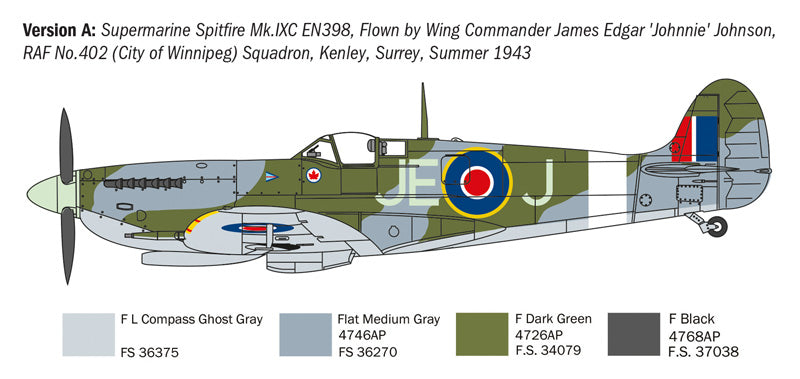 1/72 Spitfire Mk.V / Mk.IX Aces