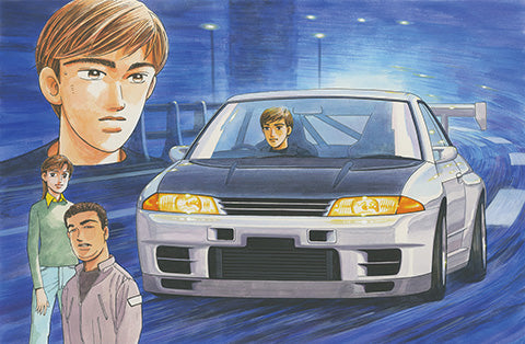 1/24 Wangan Midnight, Nissan Skyline GT-R (R32) Tomoya