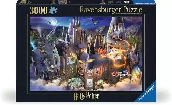 Hogwarts Castle Cutaway