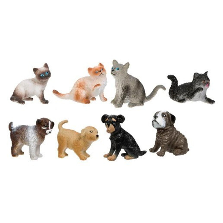 Puppies And Kitties Miniature Figures