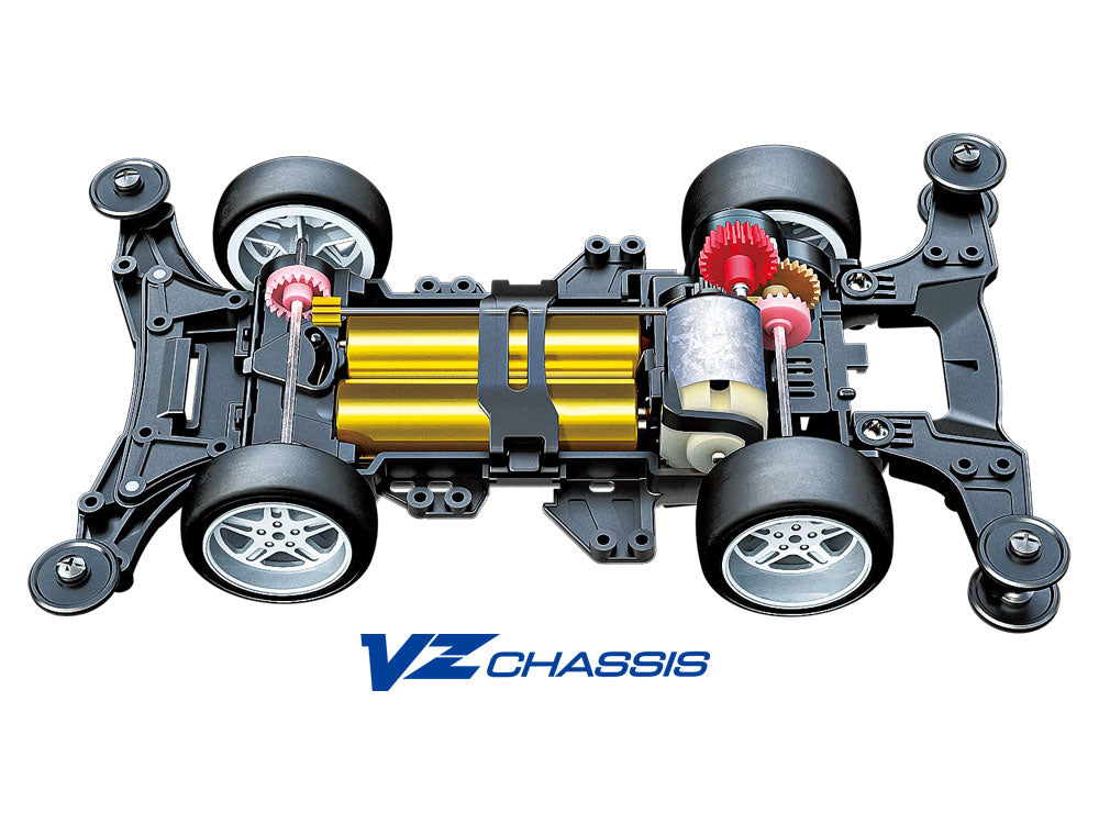 1/32 The Grasshopper VZ Chassis Mini 4WD Kit