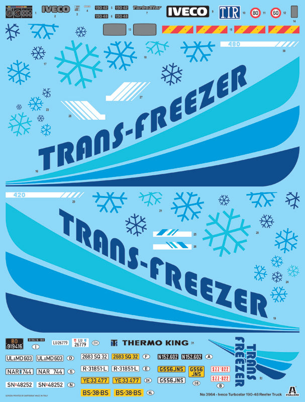 1 : 24 Iveco TURBOSTAR 190.48 reefer truck