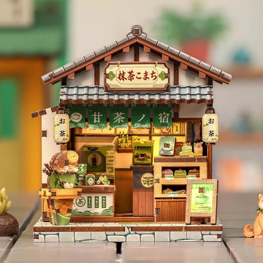 Kyoto Matcha Cottage -  DIY Miniature House Kit