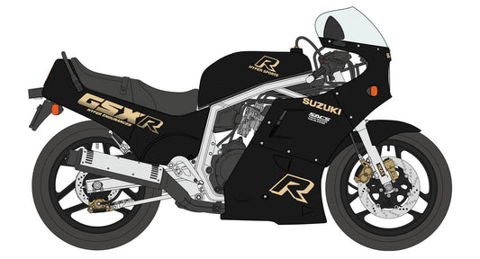 Hasegawa 1/12 Suzuki GSX-R750 (H) (GR71G) "Black/Gold Color"