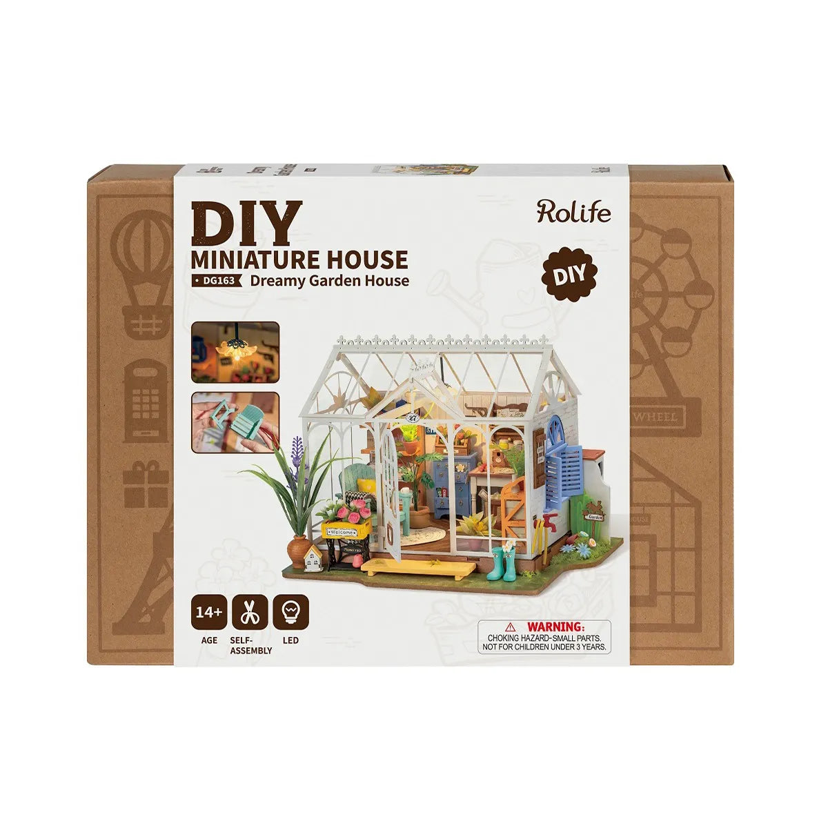 Dreamy Garden House - DIY Miniature House Kit