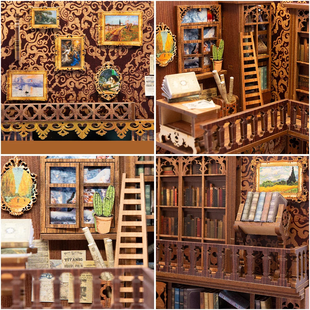 Eternal Bookstore - DIY Miniature House Kit