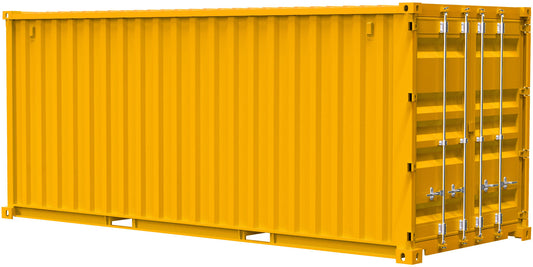 1/24 CAR NEXT Series, 20ft Container (Yellow)