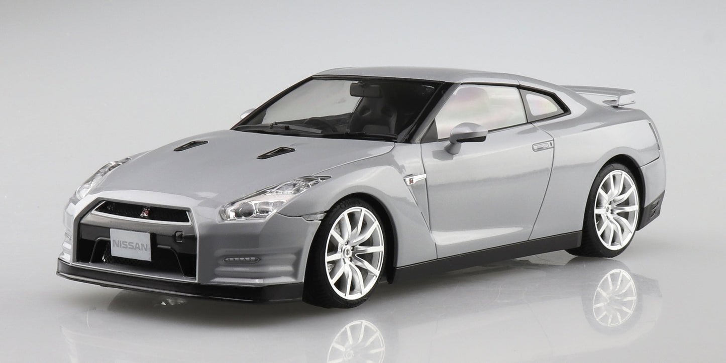 Aoshima 1/24 Nissan R35 GT-R '14 Ultimate Metal Silver