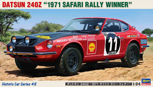 Hasegawa 1/24 Datsun 240Z "1971 Safari Rally Winner"