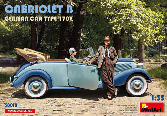 MiniArt 1/35 Cabriolet B German Car Type 170V