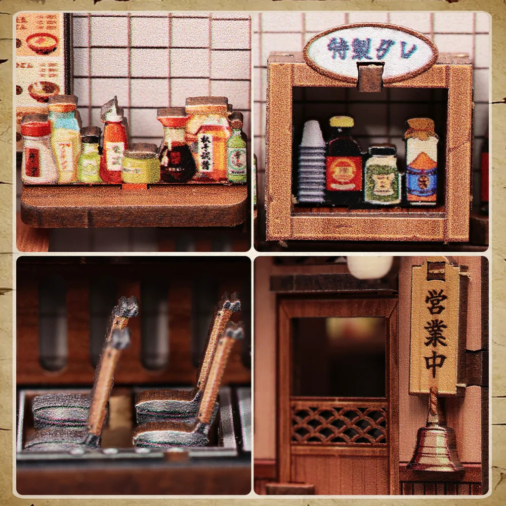Kagawa Udon House -  DIY Miniature House Kit