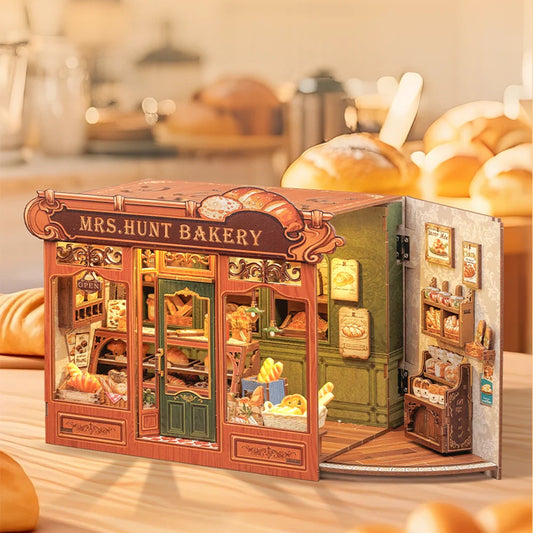 MRS. HUNT BAKERY -  DIY Miniature House Kit